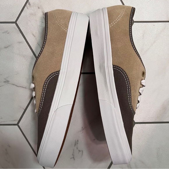 NEW Vans Authentic Block Brown Shoes Size 8 Womens - Picture 4 of 9